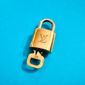 $300 Louis Vuitton Padlock Lock and Key